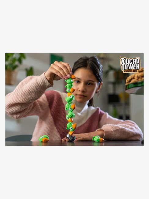 Funhouse Games Toucan Tower Spel, Grön