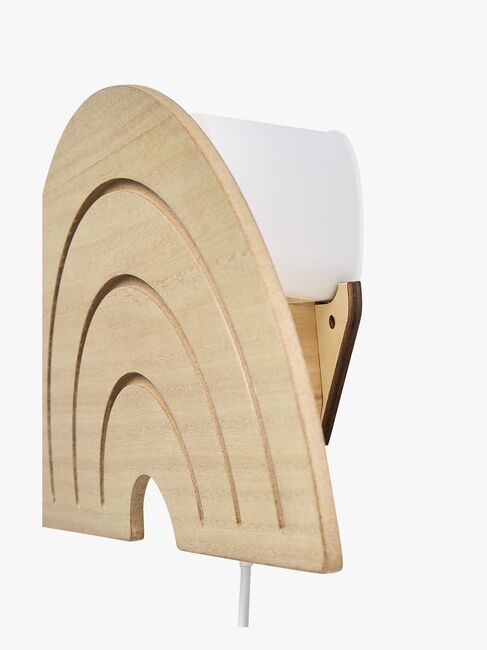 Alice & Fox VIENNA Vägglampa Regnbåge, Natural