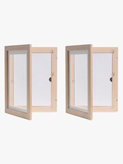 Minitude OLIVER Ram A4, 2-pack, 100 Ark, White wash