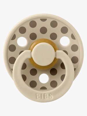 BIBS Studio Colour Sut Polka Medium Latex Str. 2, Vanilla/Dark Oak