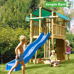 Jungle Gym Lekställning Fort Inkl. Rutschkana