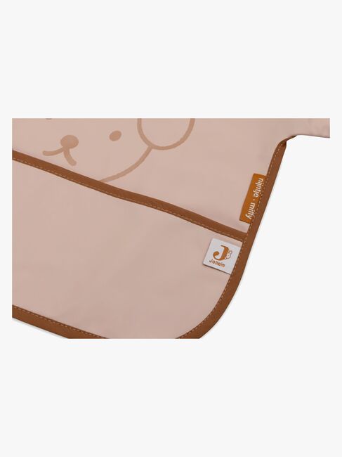 Jollein Miffy Peekaboo  Långärmad Haklapp, Wild Rose