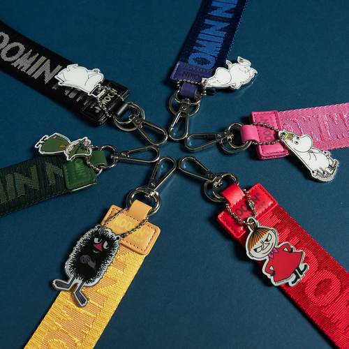 Mumin Snusmumriken Nyckelband, Grön