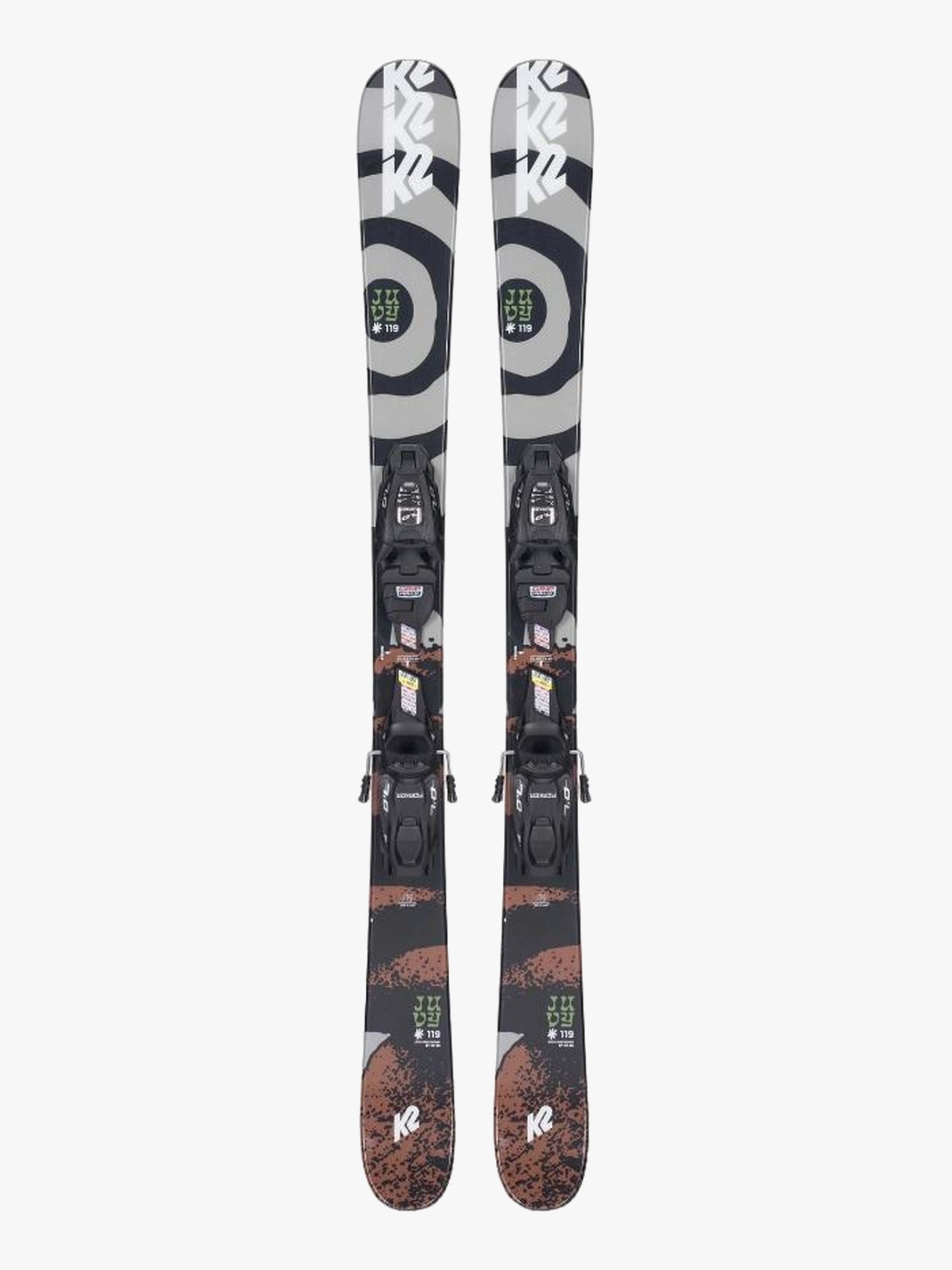 K2 JUVY FDT 7.0 SET Skidor, 139