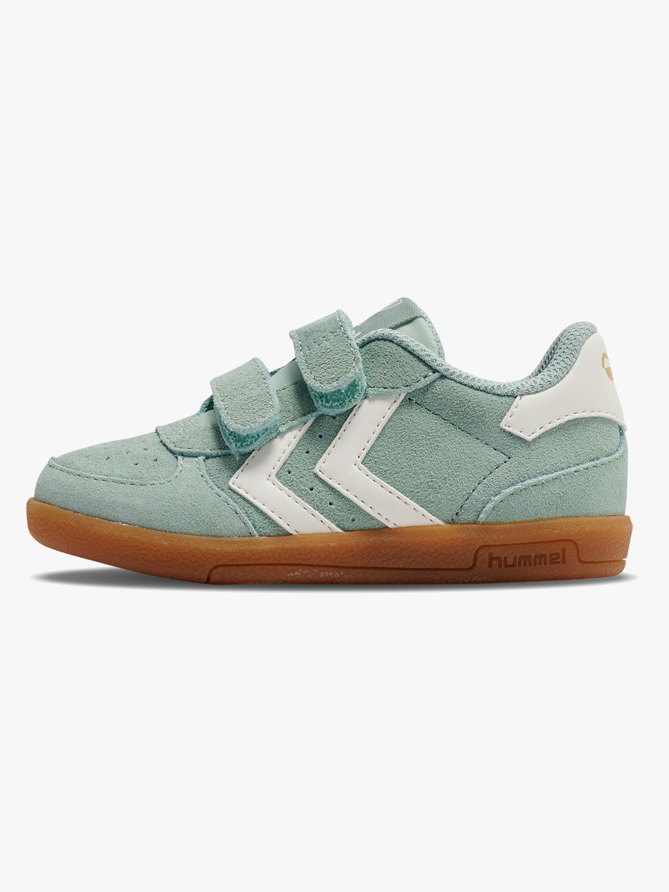 Hummel Victory Suede II Infant Sneakers, Frosty Green, 25