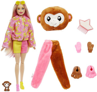Barbie Cutie Reveal Docka Jungle Series Apa