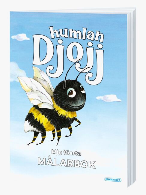 Egmont Kärnan Humlan Djojj Min Första Målarbok