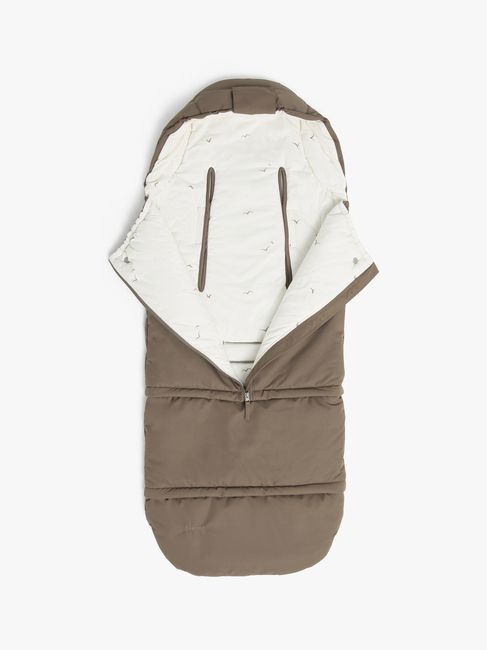 Beemoo Light Åkpåse inkl. Förlängning, Taupe Swallow