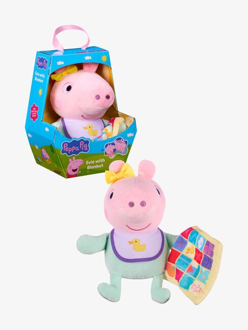 Greta Gris Evie Gosedjur med Filt 20 cm