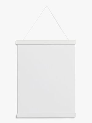 Minitude Posterschiene Klein, Weiß