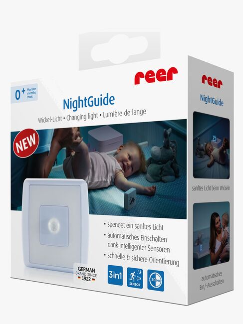 Reer NightGuide Nattlampa, Vit