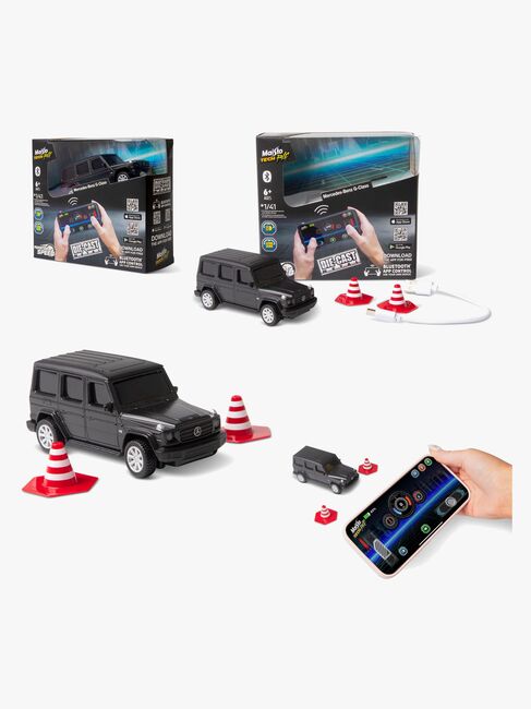 Maisto Tech Radiostyrd Bil Mini Metal Die-Cast Bluetooth Mercedes G-Class 1:41