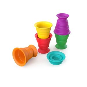 Baby Einstein Stack & Squish Cups™ Aktivitetsleksak, Flerfärgad