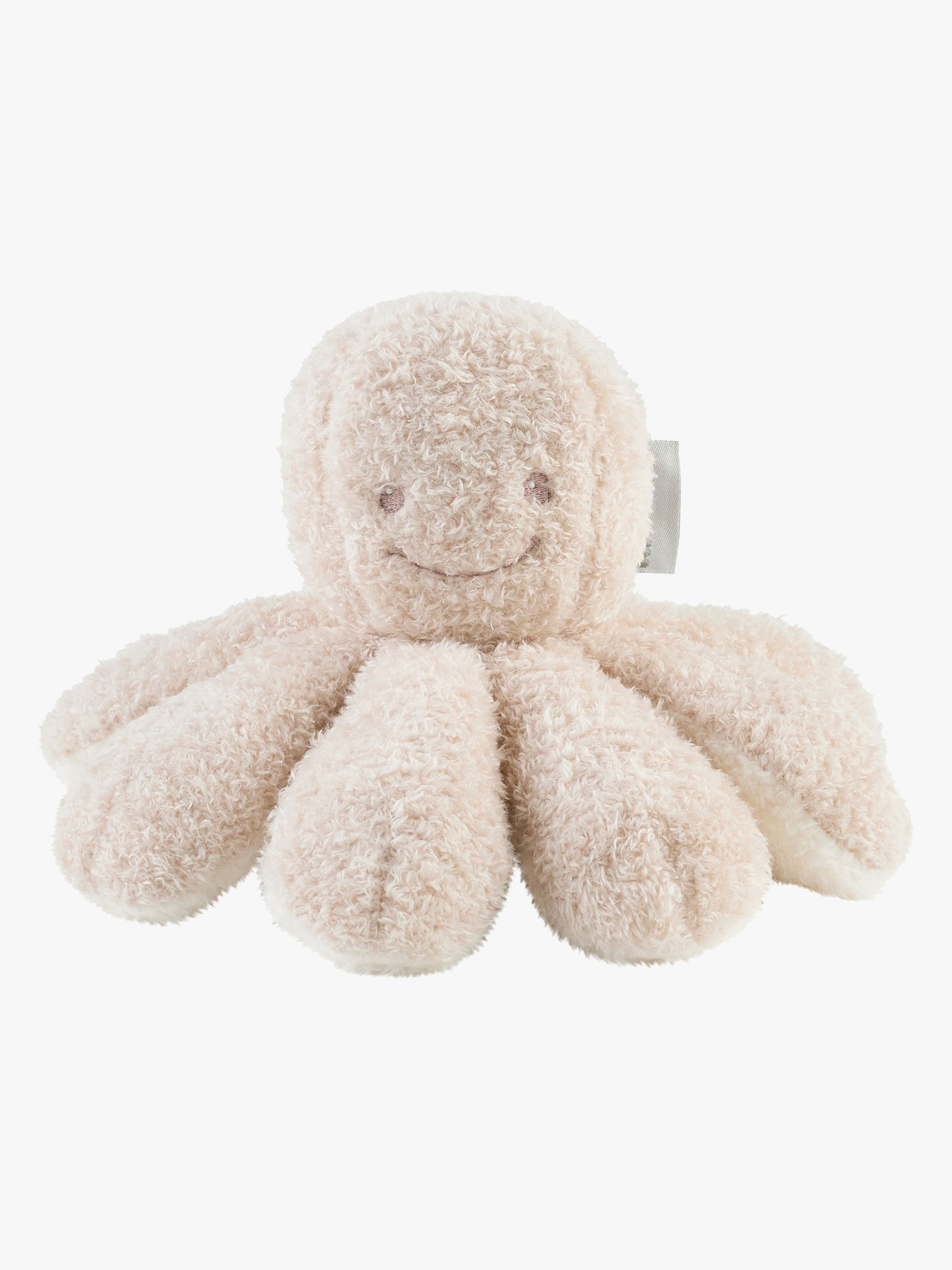 Nattou Teddy Skallra Bläckfisk, Beige