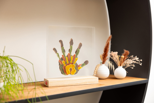 Tiny Love Family Print Ram Handavtryck