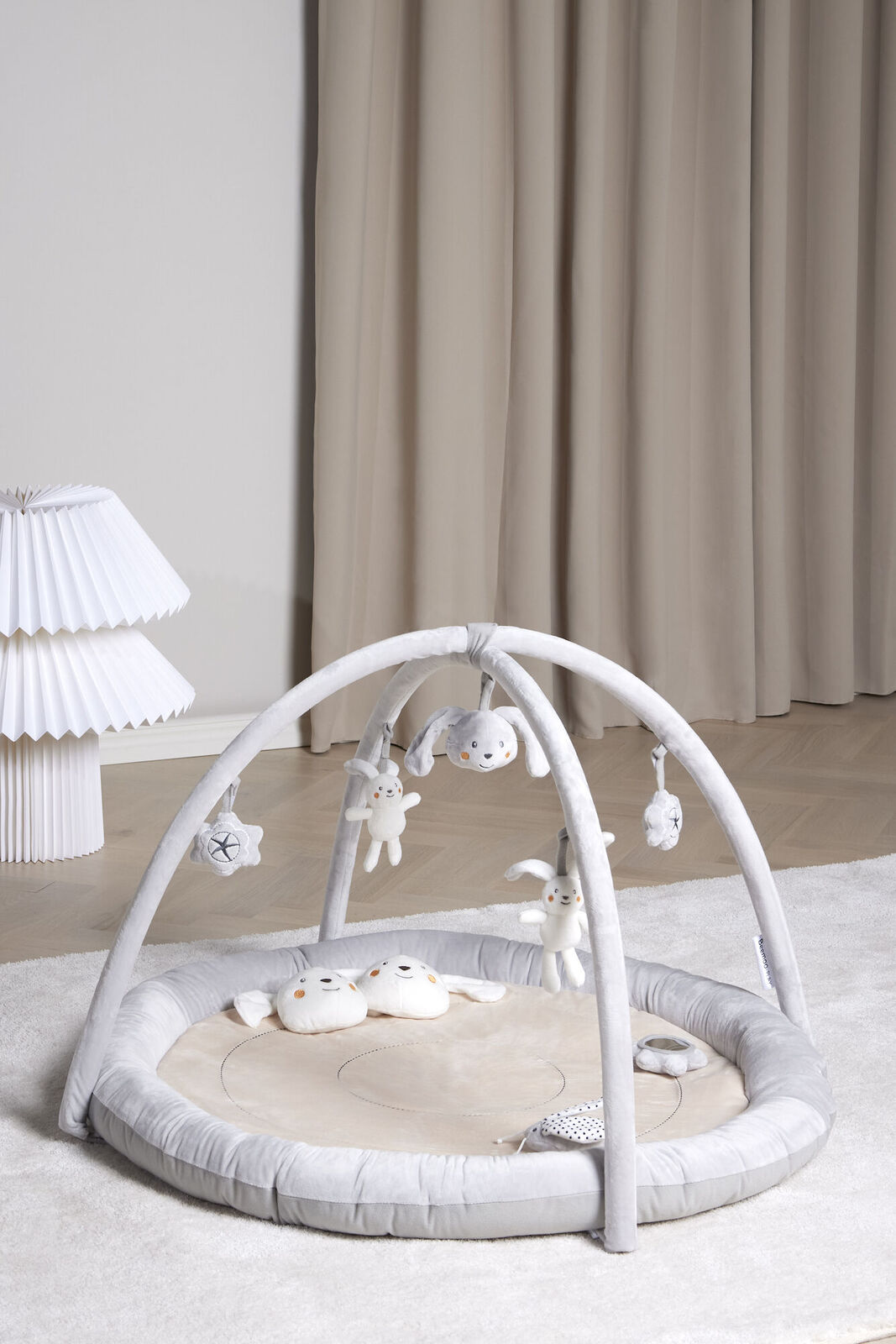 Beemoo PLAY Bunny Babygym, Grey