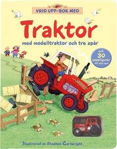 Vrid upp-bok med Traktor