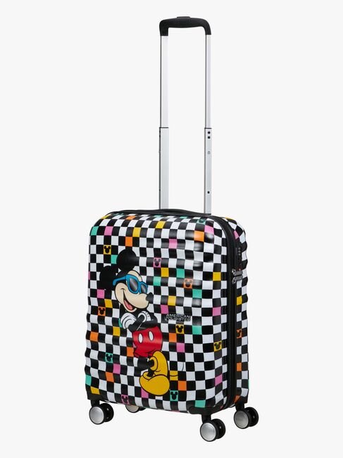 American Tourister Wavebreaker Disney Spinner Resväska 35L, Mickey Check