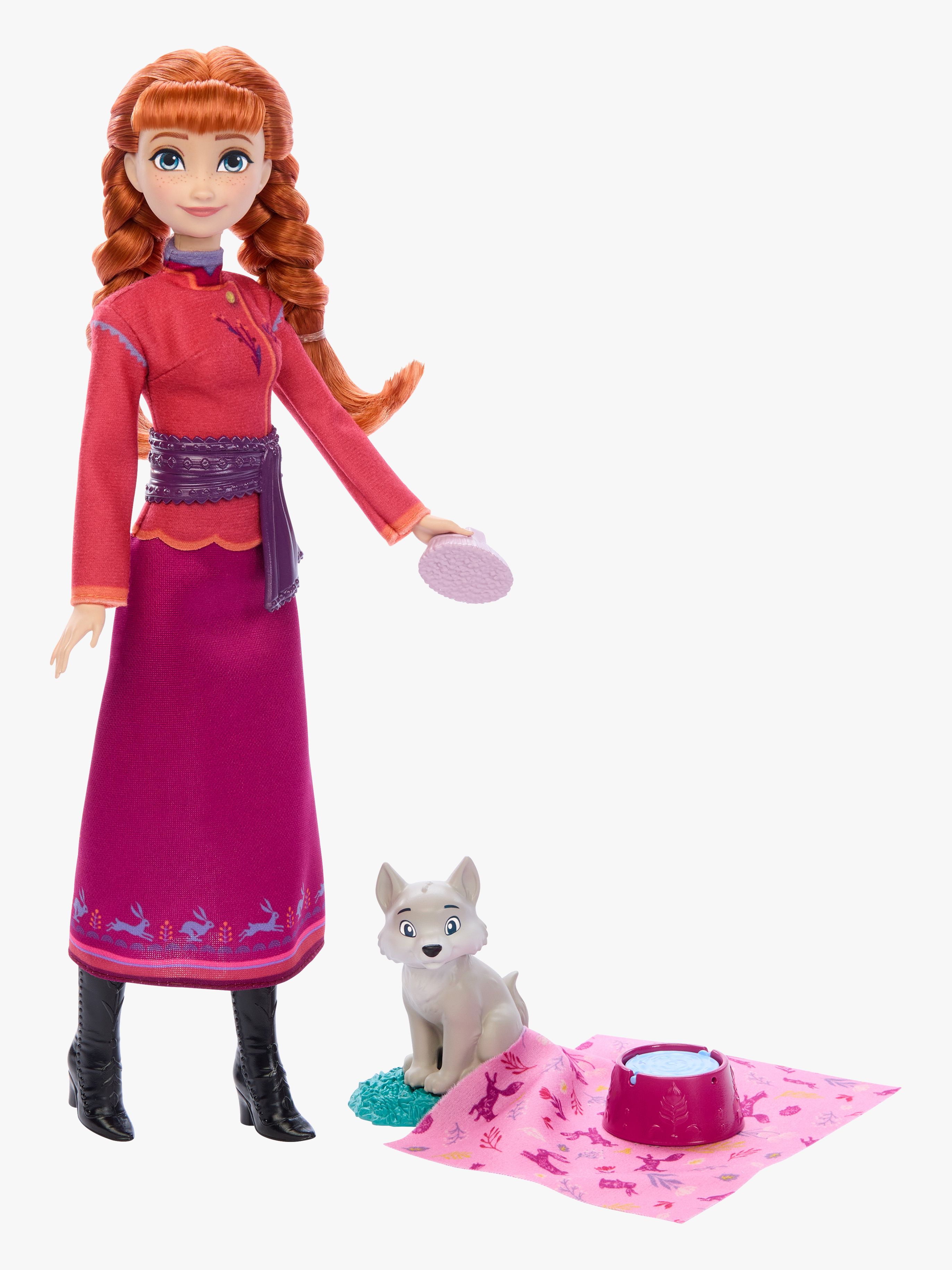 Disney Frozen Anna Docka och Vargunge