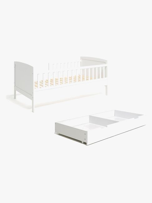 JLY DREAM Juniorsäng LOWA Inkl. Sängförvaring, Vit