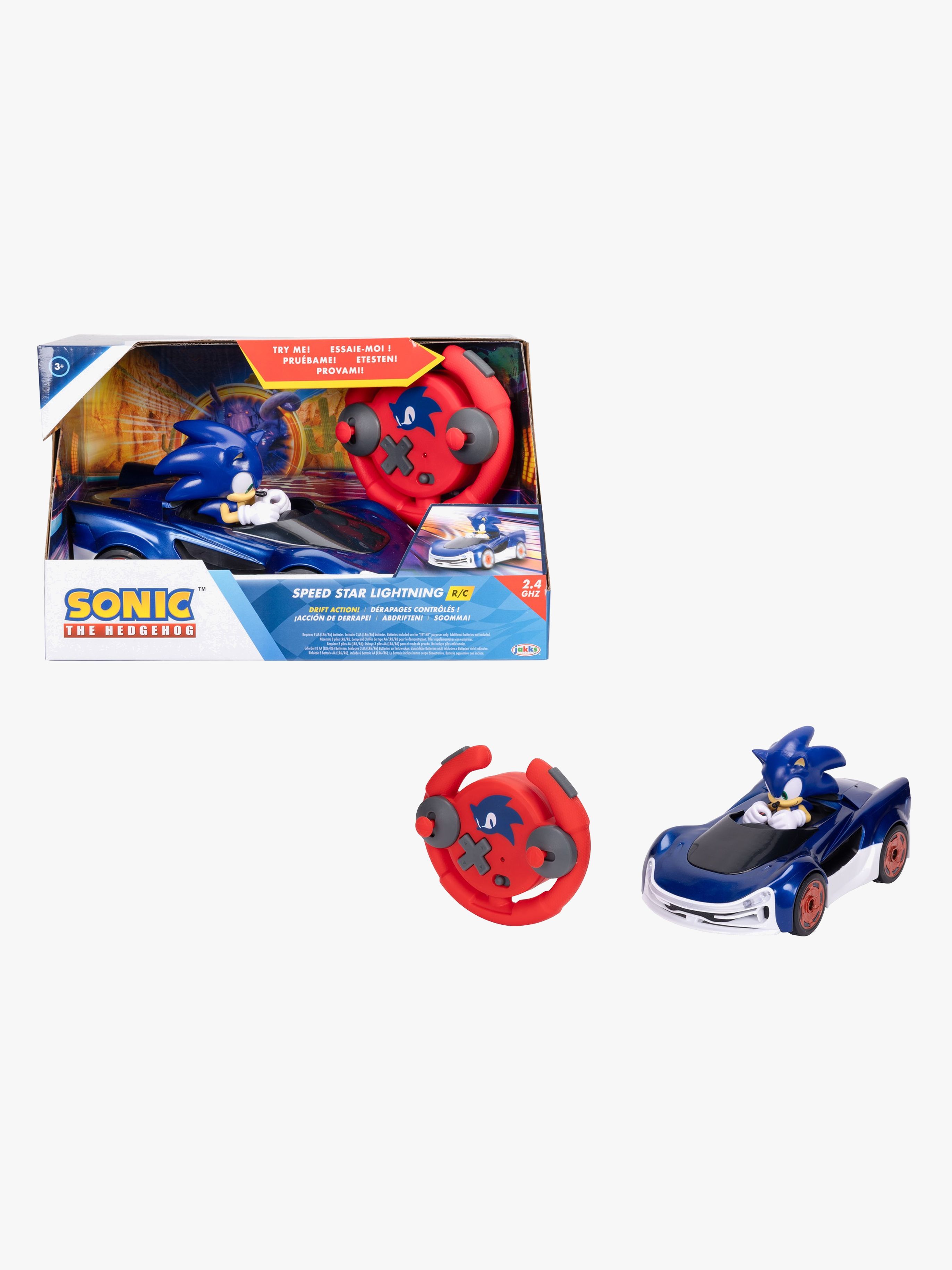 Sonic The Hedgehog Radiostyrd Bil med Driftingfunktion