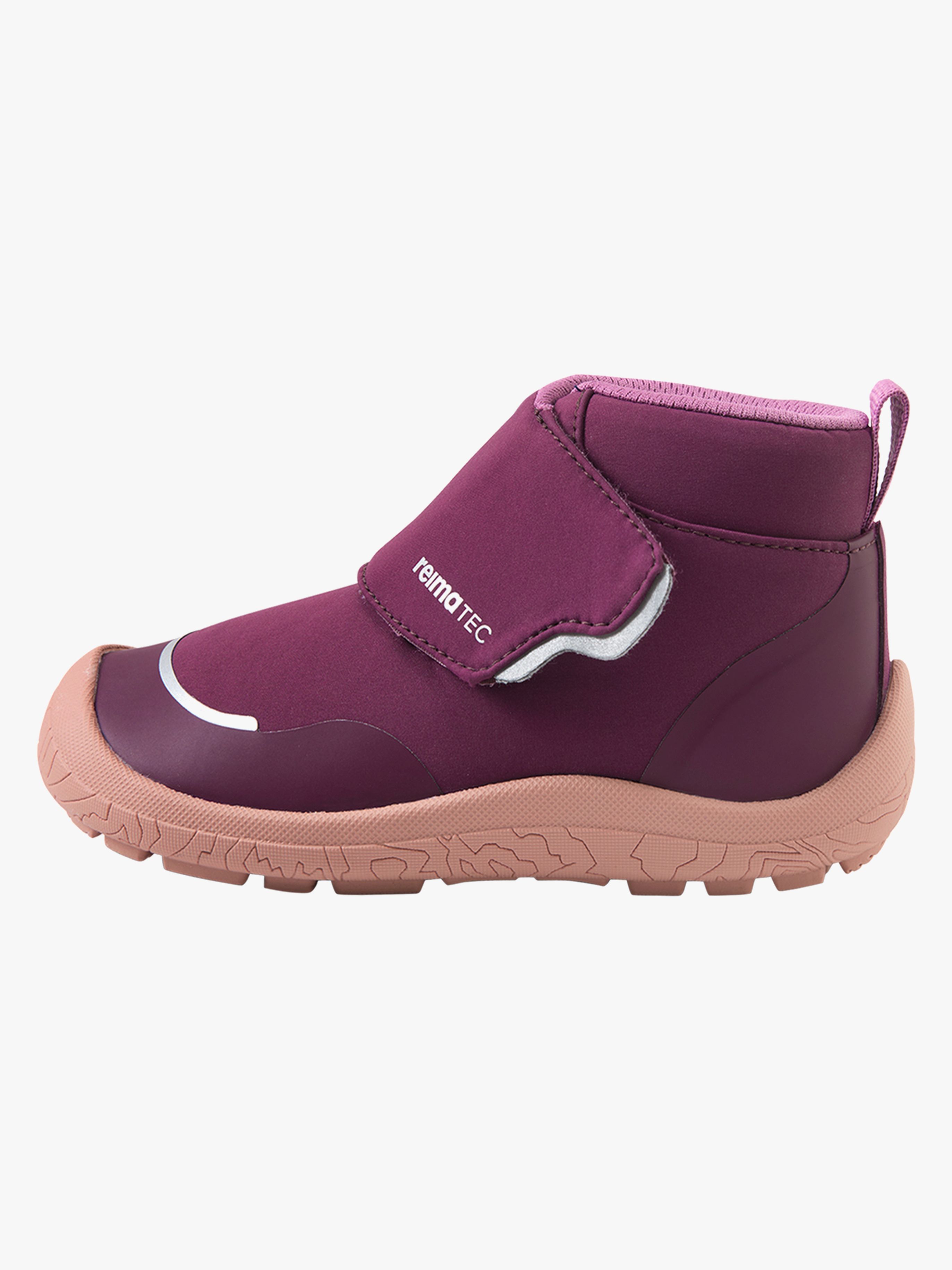 Reima Hyppii Barefoot Mid Sneakers, Deep Purple, 26