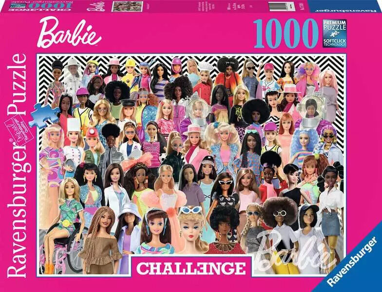 Ravensburger Barbie Challenge Pussel 1000 Bitar