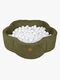 MeowBaby Aesthetic Flower Bollhav, Olive Green