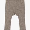 Mikk-Line Leggings Baby Merinoull, Melange Denver