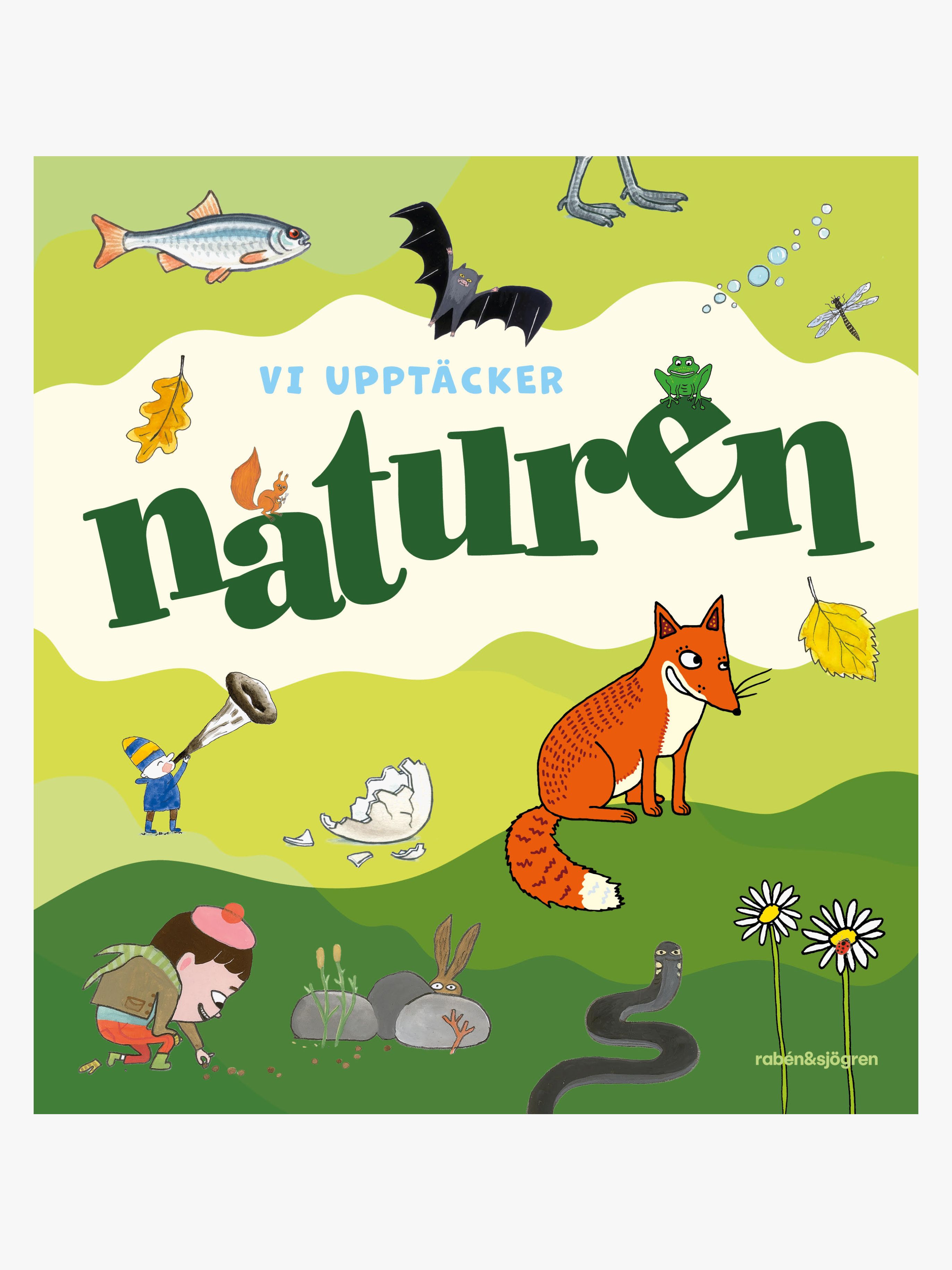 Rabén & Sjögren Bok Vi upptäcker naturen