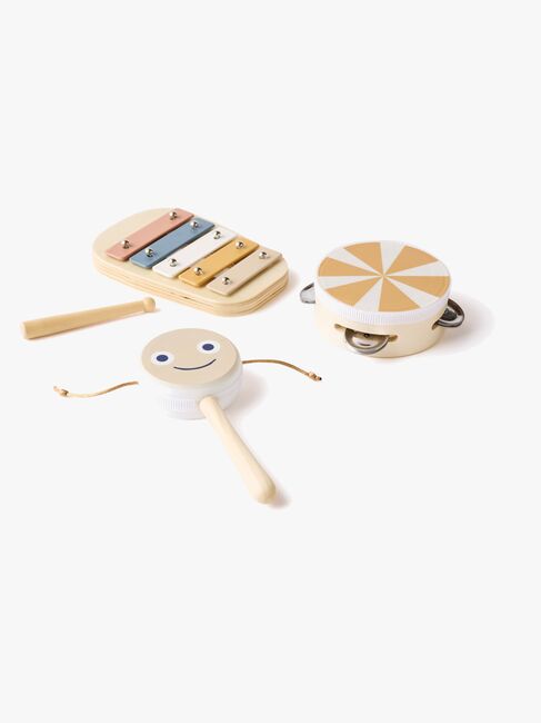 Kid's Concept Instrumentset, Brun