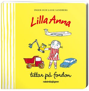 Rabén & Sjögren Bok Lilla Anna Tittar På Fordon
