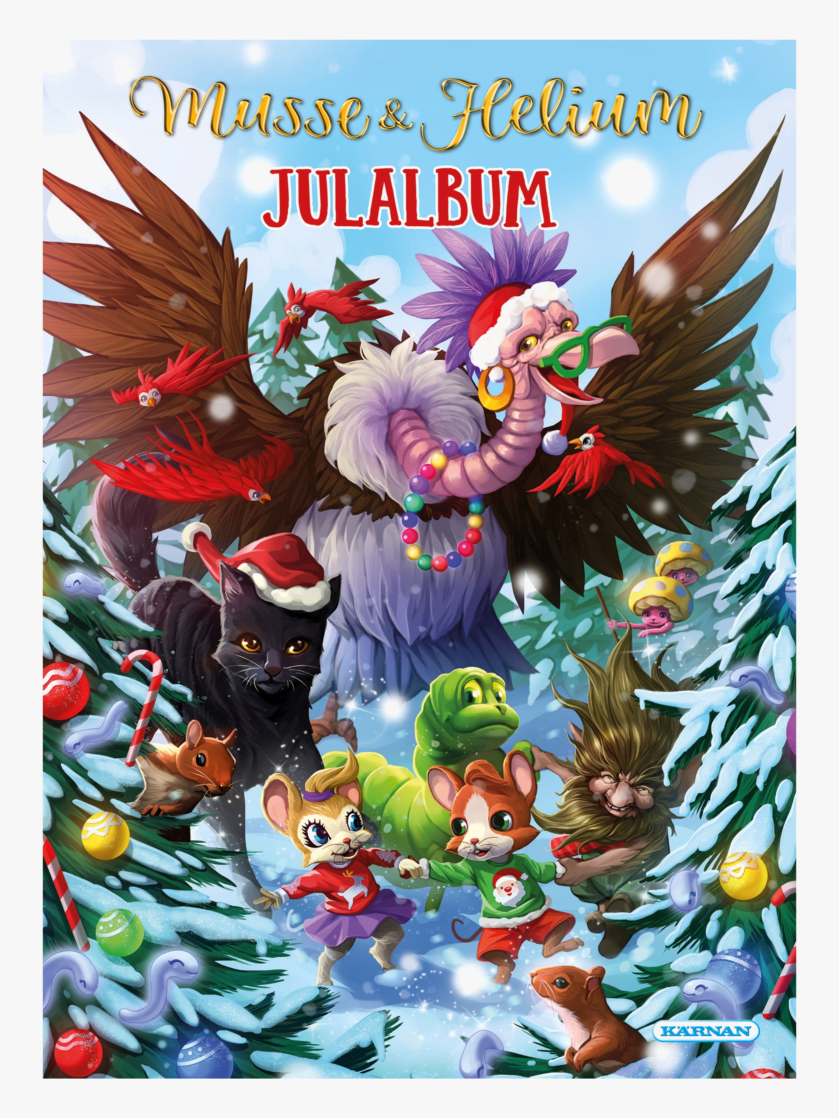 Egmont Kärnan Julalbum Musse och Helium