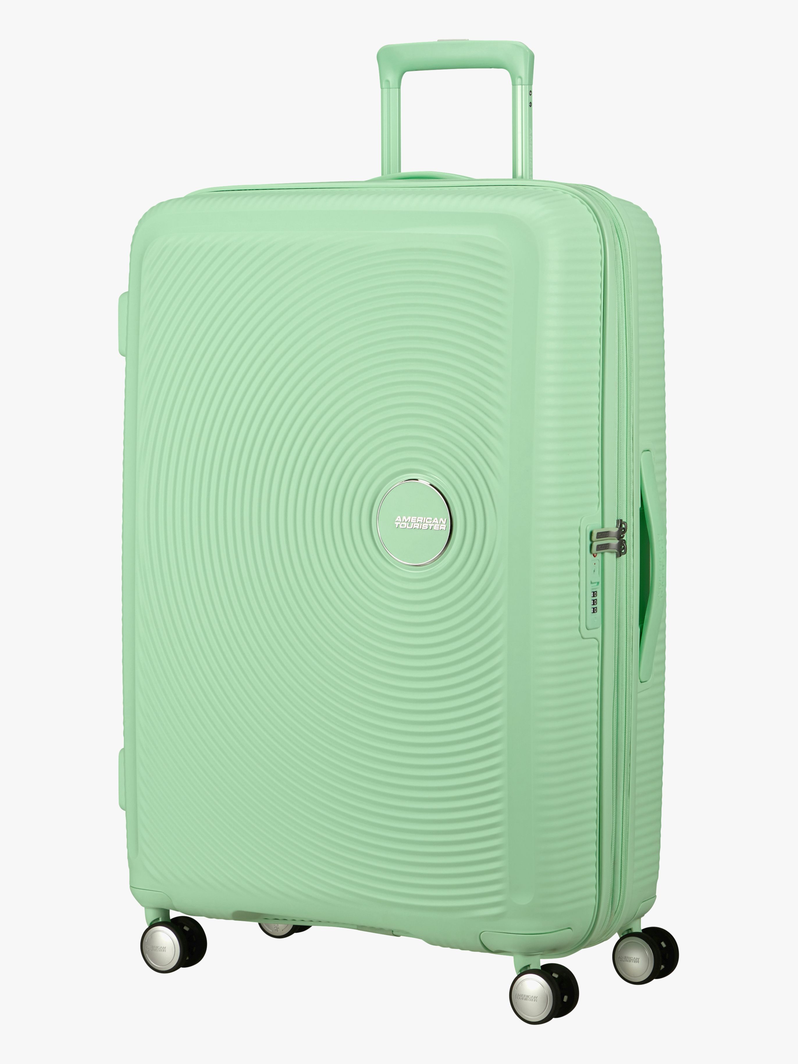 American Tourister Soundbox Spinner Resväska 97L, Pastel Yellow