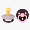BIBS Studio Colour Fusion Napp 2-Pack Stl 1, Dusky Lilac Plum mix