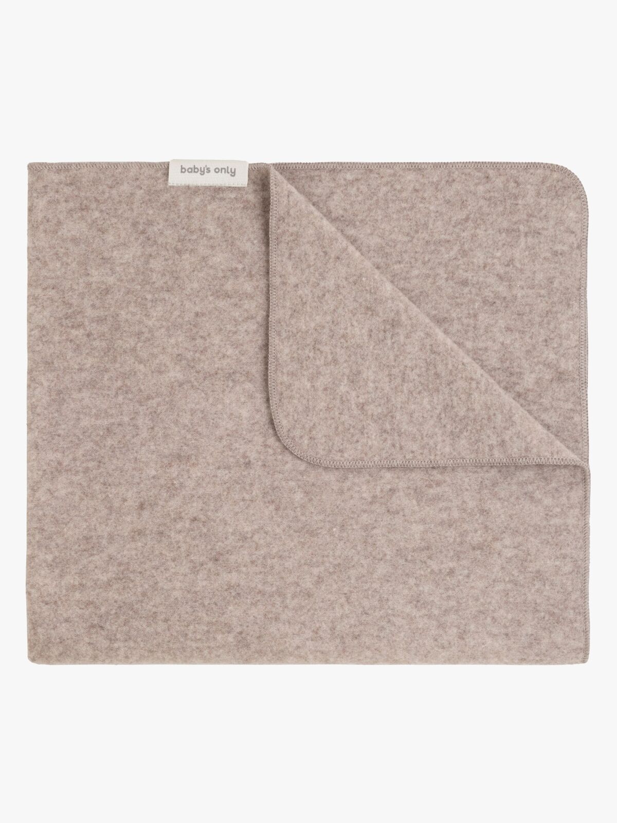 Baby's Only Baby Crib Filt Merinoull TOG 1, Brushed Sand