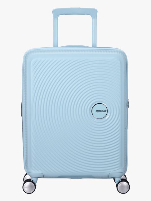 American Tourister Soundbox Spinner Resväska 35,5L, Pastel Blue