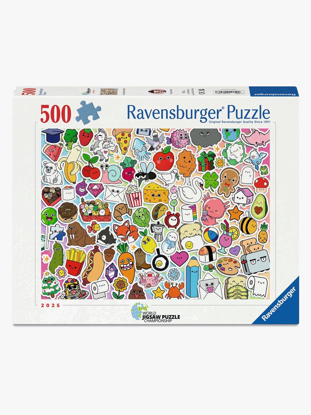 Ravensburger Pussel Cute Kawaii Chaos 500 Bitar
