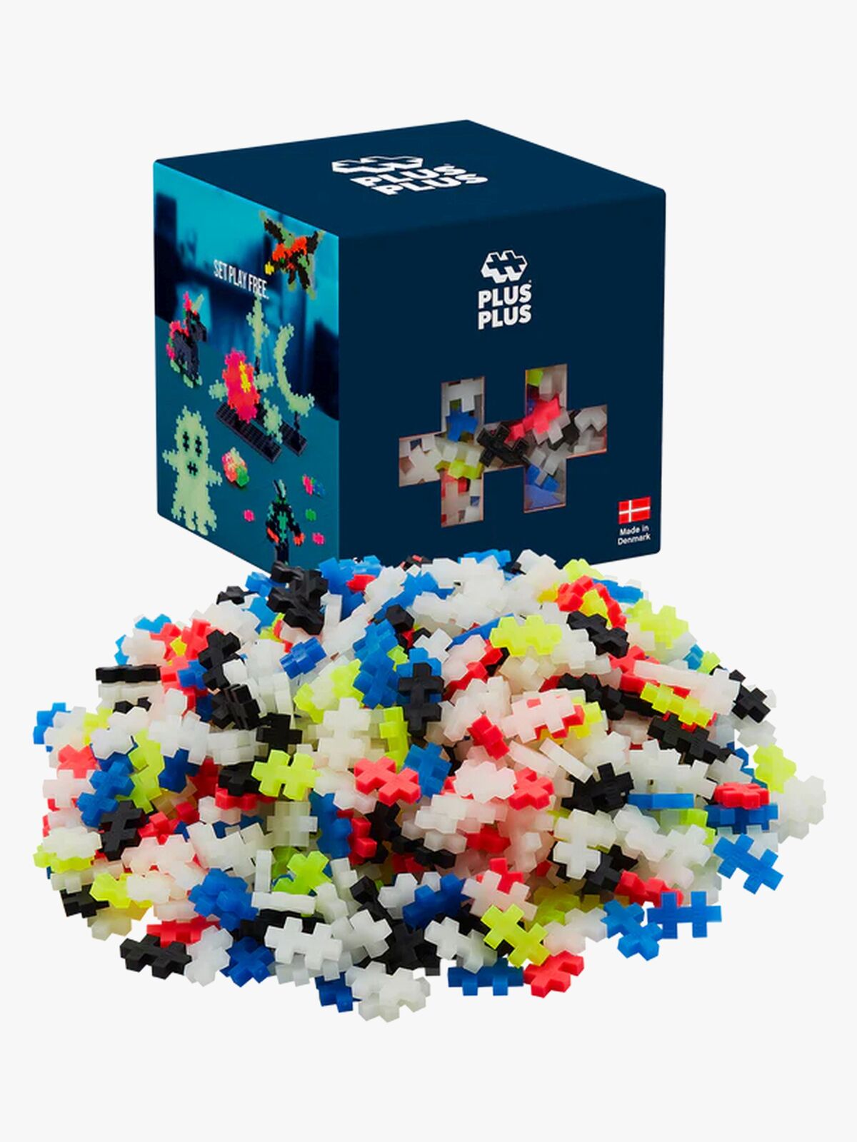 Plus-Plus Glow Byggset 600 Delar