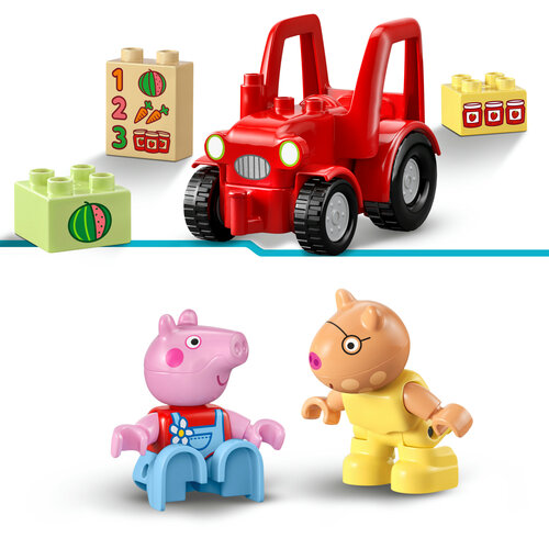 LEGO DUPLO Peppa Pig 10468 Traktor och marknad