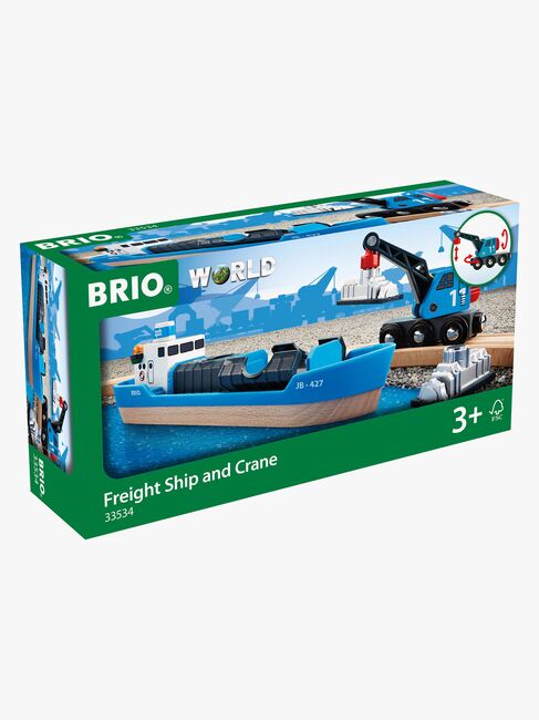 BRIO World 33534 Containerfartyg