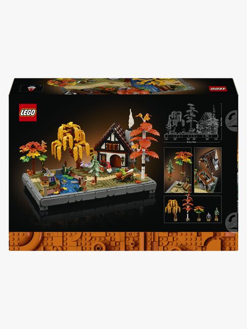 LEGO Icons 11372 Höstig stuga och trädgård