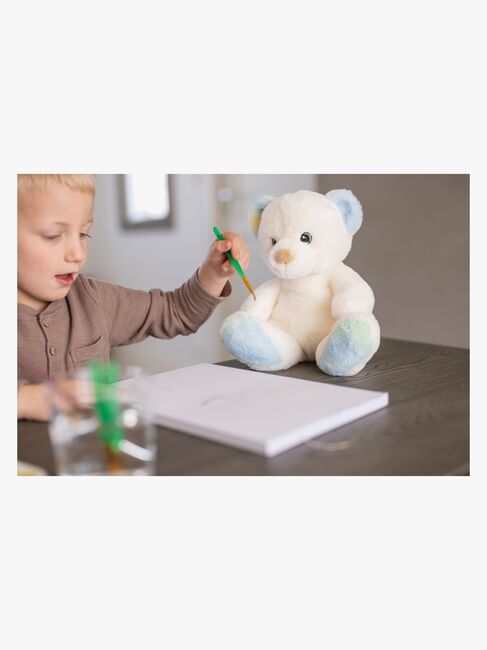 Teddykompaniet Gosedjur Charlie 25 cm, Regnbågsfärgad