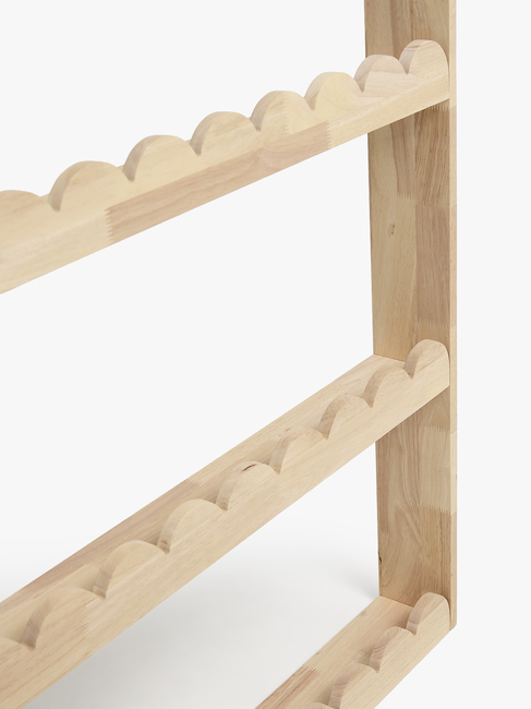 Alice & Fox Dune  Vägghängt Bokställ, Natural Wood