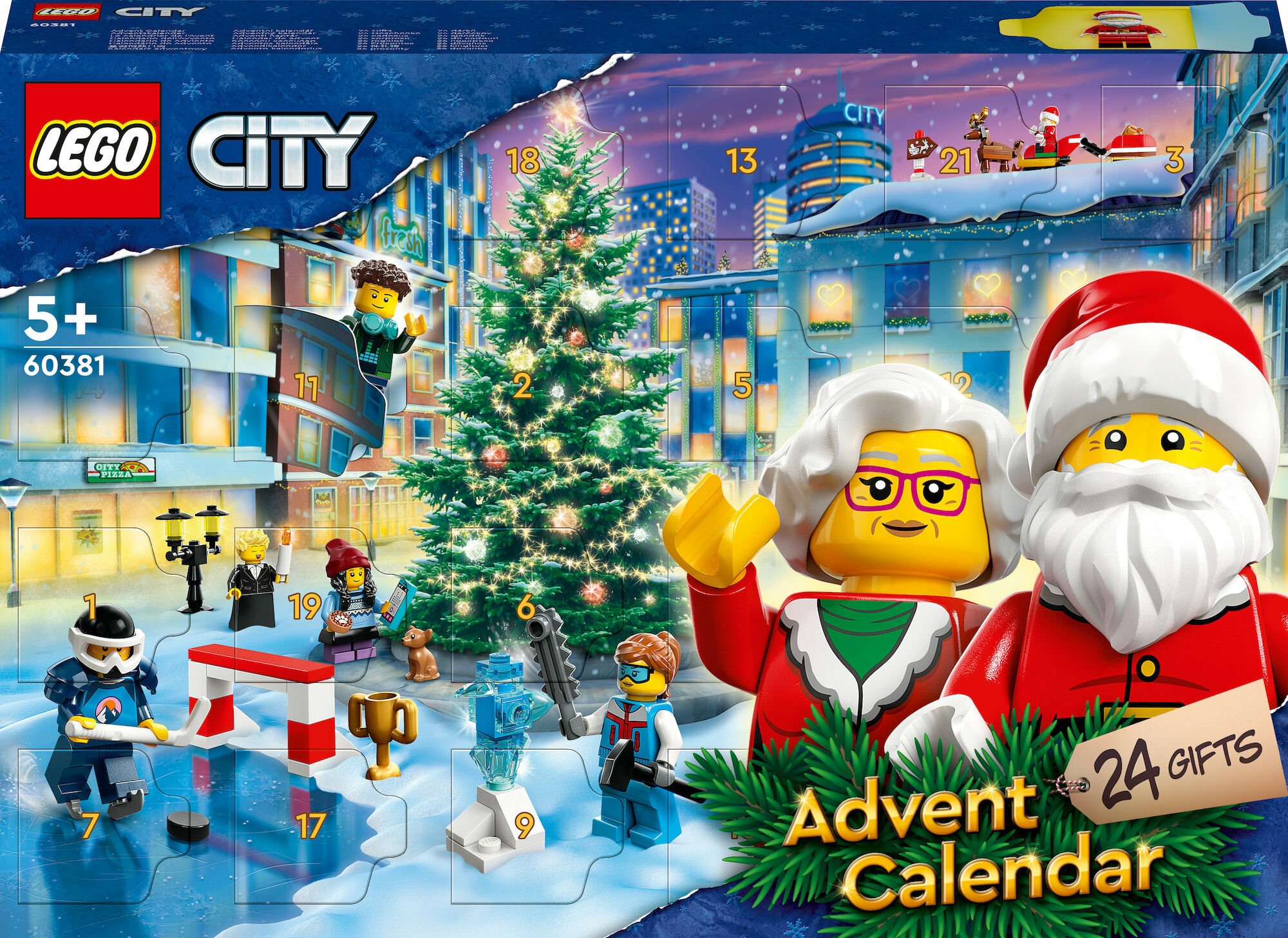 LEGO City 60381 adventskalender 2023
