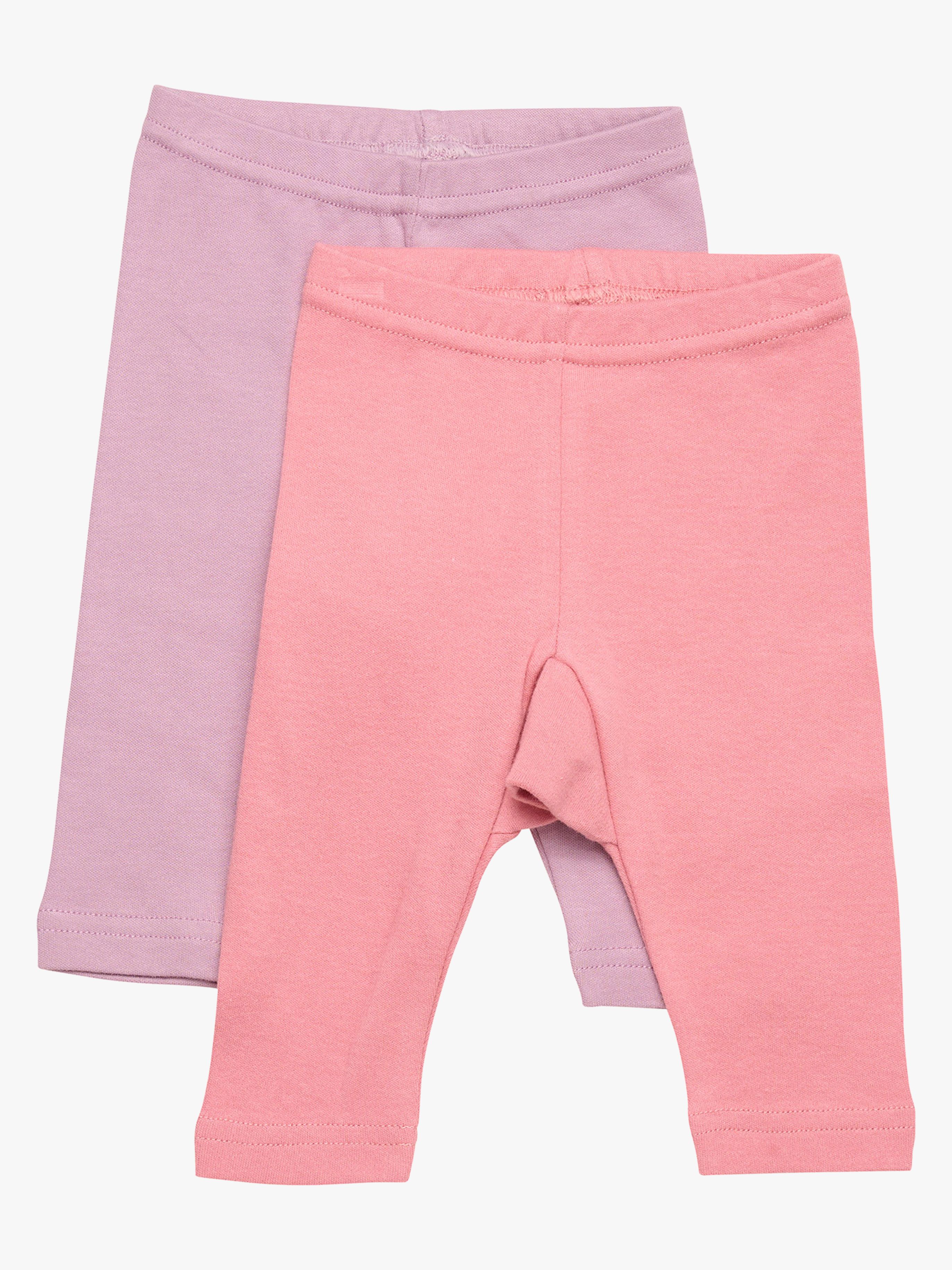 Pippi Leggings 2-pack, Dusty Rose, 74