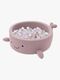 MeowBaby Boucle Whale Bollhav, Raspberry Glaze Pink