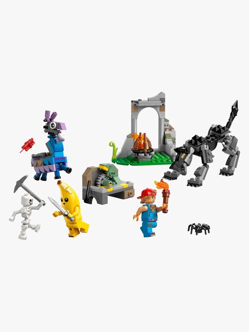 LEGO Fortnite 77075 Peely och Sparkplugs läger