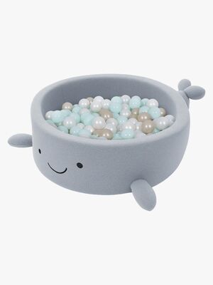 MeowBaby Boucle Whale Bollhav, Dusty Ice Blue