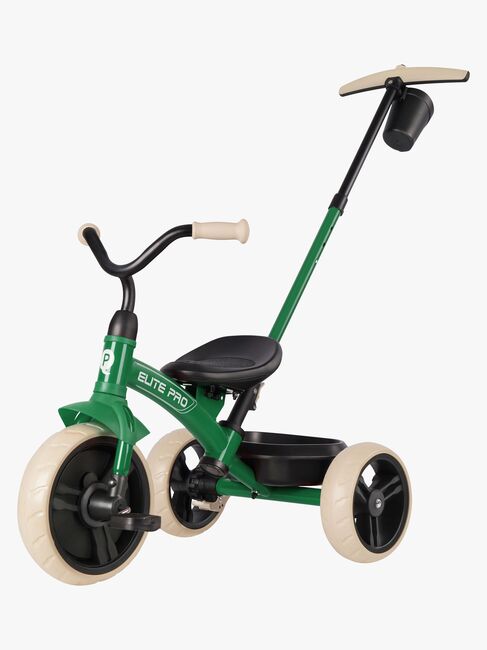 QPlay Elite Pro Trehjuling, Grön